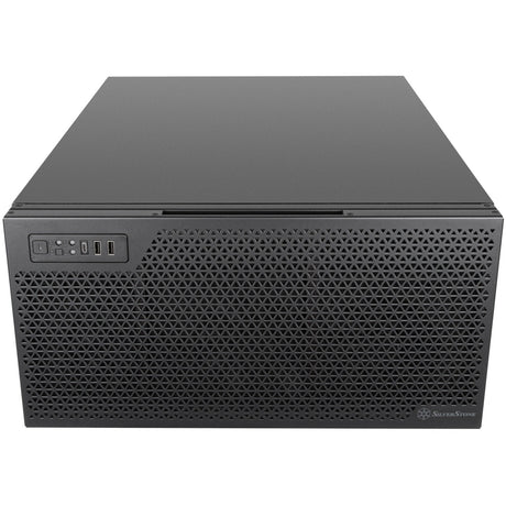 Silverstone RM52 Servergehäuse (schwarz | 2x USB-A | 1x USB-C)