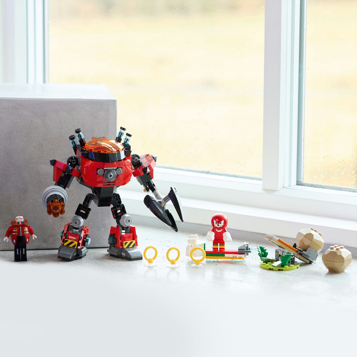 Lego Sonic 77005 Knuckles vs. Dr. Eggman Egg Crusher Mech