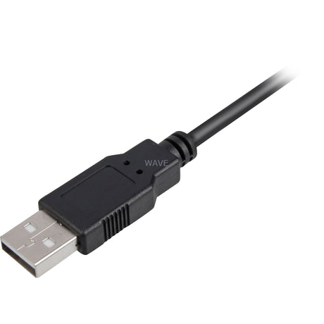 Sharkoon USB-A 2.0 > Mini USB-B Kabel (schwarz, 3 Meter, doppelte Abschirmung)
