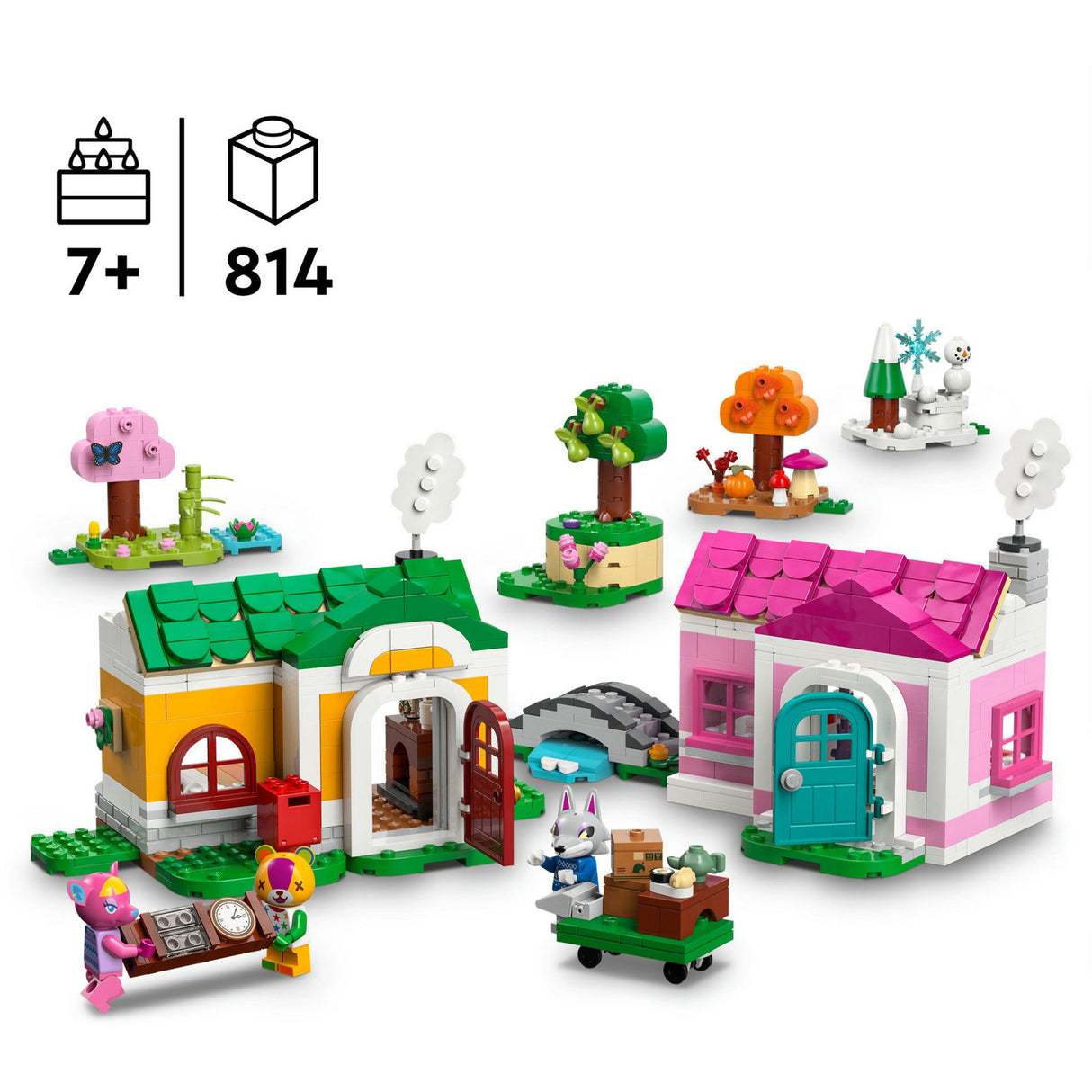 Lego Animal Crossing 77057 Kreativhäuser