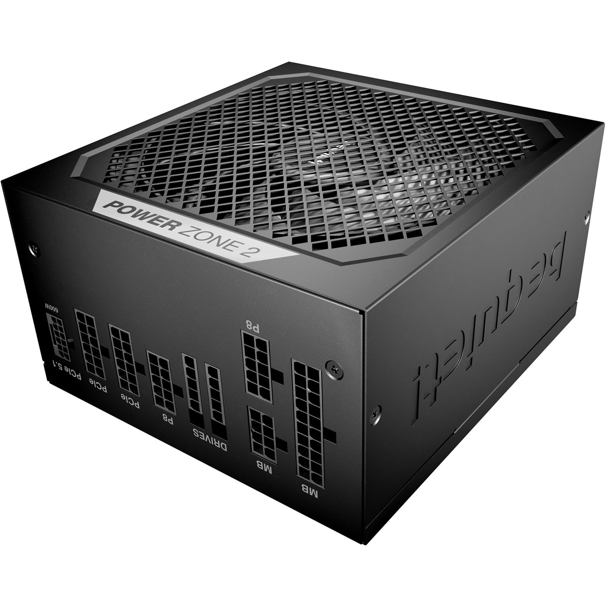 Ruhig sein! Power Zone 2 modulares 750-Watt-Netzteil (schwarz, 1x 12V-2x6, 3x PCIe)