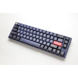 Ducky one 3 cosmic blue sf rgb mechanisch toetsenbord (donkerblauw, us lay-out (qwerty), cherry mx speed silver, 65%, rgb leds, double-shot pbt, hot-swappable, quack mechanics)