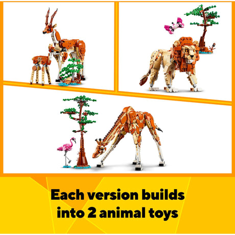 Lego Creator 3in1 Safaritiere – 31150