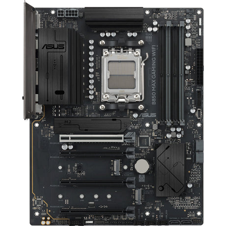 Asus b850 max gaming wifi socket am5 moederbord (raid, 2.5gb-lan, wi-fi 6e, bt, sound, atx)