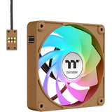 Thermaltake ct120 ex reverse argb sync pc cooling fan gravel sand (3-fan pack) case fans (lichtbruin, 3 stuks, 120 x 120 x 25 mm, pwm)