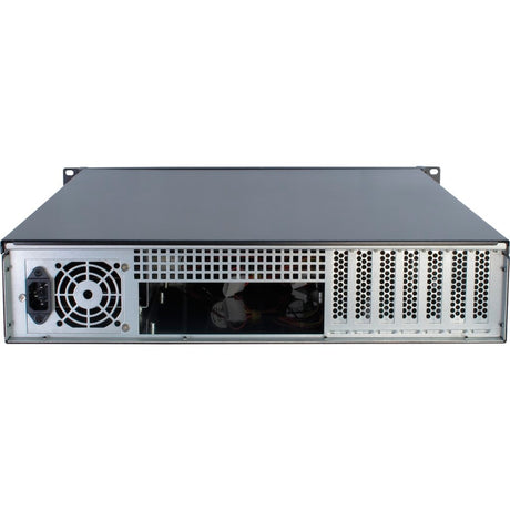 Inter-tech 2u-2098-sl Rackgehäuse (schwarz | 2x USB-A)