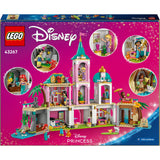 Lego 43267 Disney Princess, Prinzessinnenschloss und königliche Haustiere