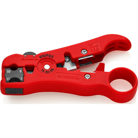 Knipex Abisolierzange für Koax- und Datenkabel