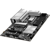 MSI Pro Z890-P WiFi Socket 1851 Mainboard (Schwarz Silber, RAID, 5GB-LAN, WiFi 7, BT, Sound, ATX)