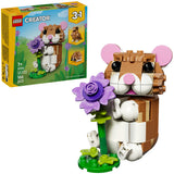 Lego Creator 31376 süßer Hamster mit Blume