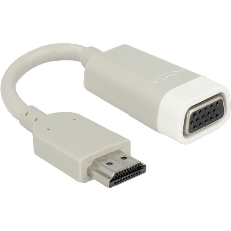 Delock HDMI A > VGA Adapter (grau, 0,15 Meter)