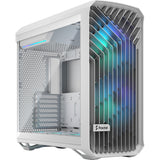 Fraktales Design Torrent White RGB TG Clear Tönung