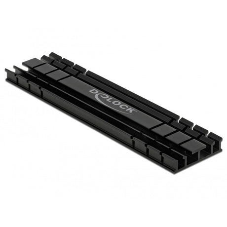 Delock Kühlkörper flach 100 mm für m.2 Modul (schwarz)