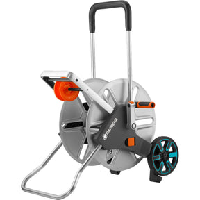 Gardena Schlauchwagen Aquaroll L Easy Metal (Grauorange, 18550-20)