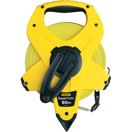 Stanley Handwerkzeuge Vermesser Power Winder | 60 m – 12,7 mm – 2-34-775