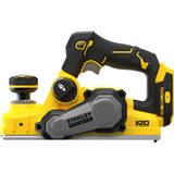 Stanley fatmax v20 18v brushless elektrische schaafmachine (zwart geel, accu en oplader niet inbegrepen)