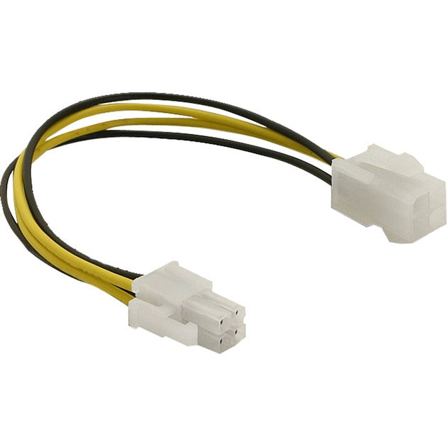 Delock Verlängerungskabel p4 4 Pin Stecker > p4 4 Pin Buchse (0,15 Meter)