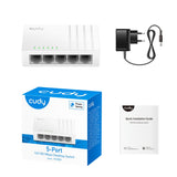 Cudy 5-Port 10 100 Mbit/s nicht verwalteter Switch