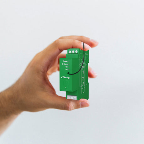 Shelly Wave Pro Dimmer 14 Uhr (grün)