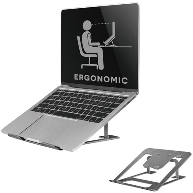 Neomounts nsls085grey faltbarer Laptopständer (grau)