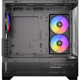 Antec cx500m argb Mini-Tower-Gehäuse (schwarz | 2x USB-A | 1x USB-C | gehärtetes Glas)