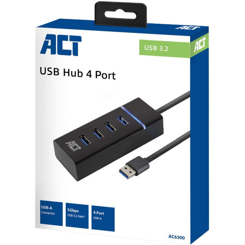 Act USB-Hub ac6300 schwarz