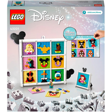 Lego Disney – 100 Jahre Disney-Animationsfiguren, Konstruktionsspielzeug (43221)