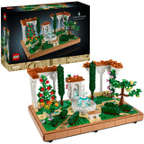Lego Icons 10359 Garten mit Springbrunnen