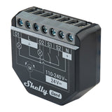Shelly 2pm gen4 relais (zwart, bluetooth, wifi)