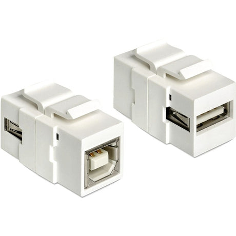 Delock Keystone-Modul USB 2.0 A auf USB 2.0 B Anschluss (für Keystone-Halter mit 19,2x14,9 mm)