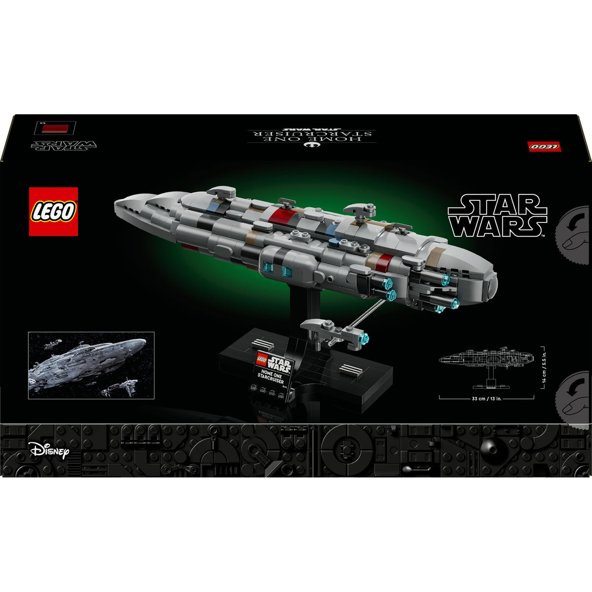Lego Star Wars 75405 Startseite Ein-Sterne-Kreuzer