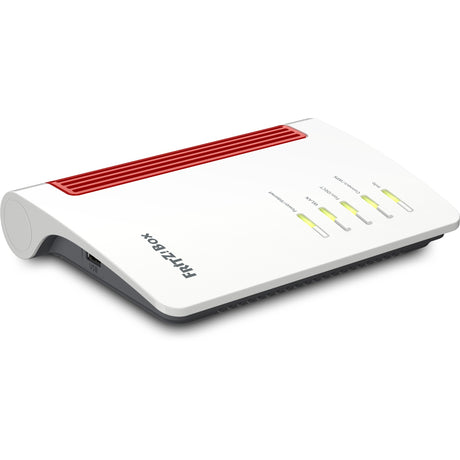Fritz! Box 4050 Edition internationaler Router (weiß rot, Mesh-WLAN)