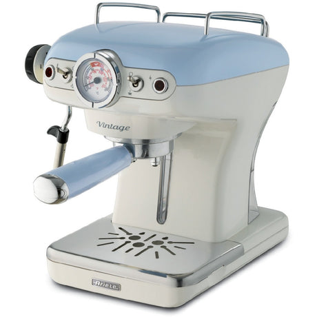 Ariete Vintage Espressomaschine 1389 15 (hellblau weiß)