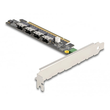 Delock PCI Express x16 Karte zu 4 x internem SFF-8654 4i NVME Netzwerkadapter