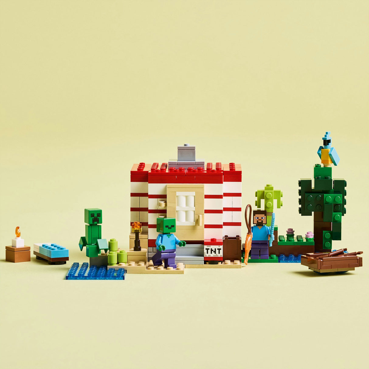 Lego® Minecraft® Das TNT-Dschungelhaus, Videospielset – 21275