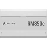 Corsair rm850e (2025) weißes modulares 850-Watt-Netzteil (weiß, 1x 12V-2x6, 2x PCIe)