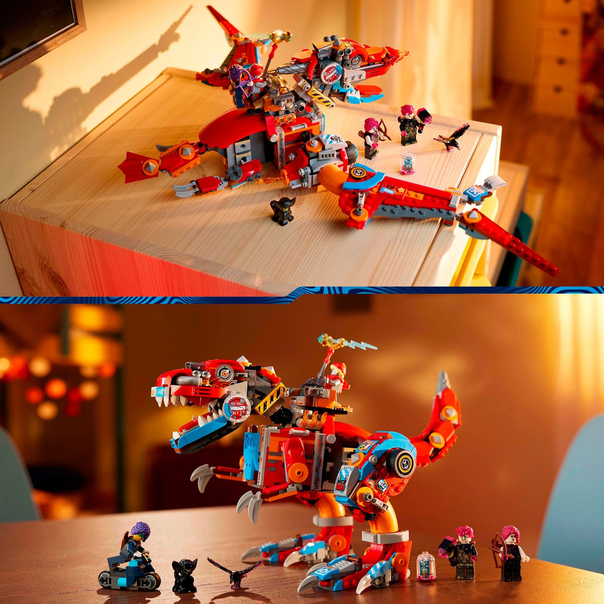 Lego Dreamzzz 71484 Coopers Roboter-Dinosaurier c. rex