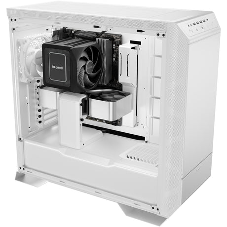 Ruhig sein! Dark Base Pro 901 Big-Tower-Gehäuse (weiß | 4x USB-A | 1x USB-C | RGB | gehärtetes Glas)