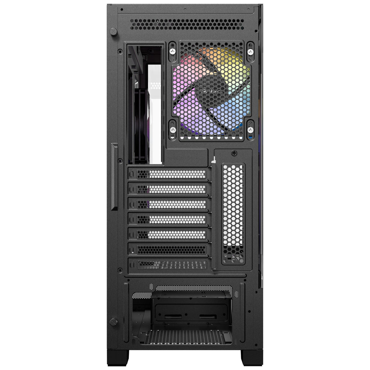 Antec cx700 argb Midi-Tower-Gehäuse (schwarz | 1x USB-A | 1x USB-C | gehärtetes Glas)