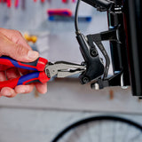 Knipex Spitzkombizange Kombizange (rot blau)