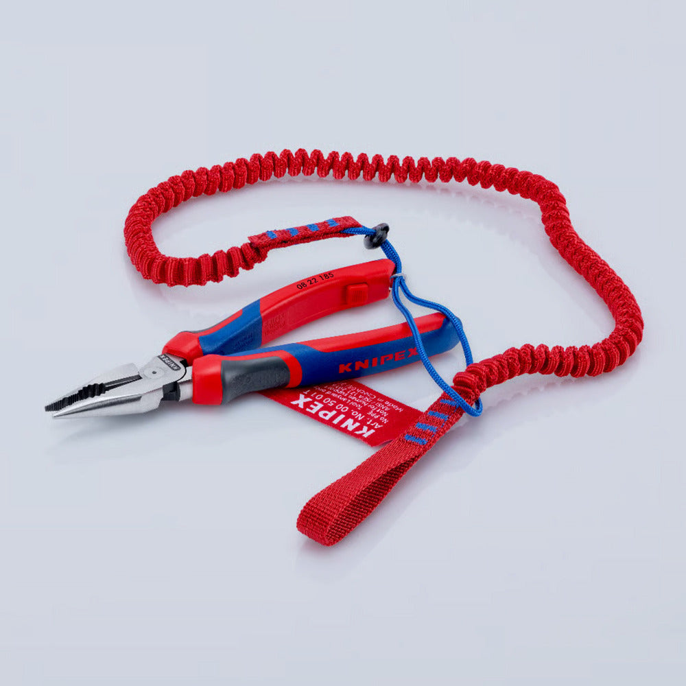 Knipex Spitzkombizange Kombizange (rot blau)