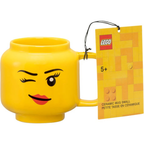 Zimmer Kopenhagen Zimmer Kopenhagen Lego Ceramic Becher Zwinkern Mädchen Kopf, Ton