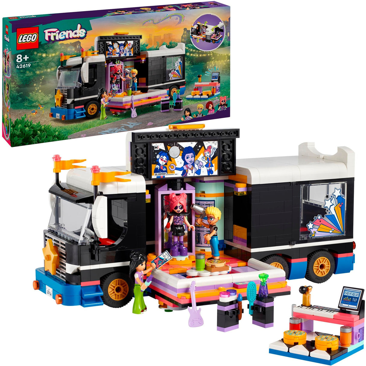 Lego Lego Freunde 42619 Tourbus von Popster