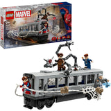 Lego Superhelden Marvel 76321 Spider-Man vs. Doc Ock Metro-Szene