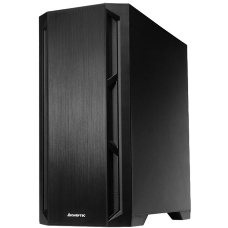 Chieftec Apex Q Midi-Tower-Gehäuse (schwarz | 2x USB-A | 1x USB-C)