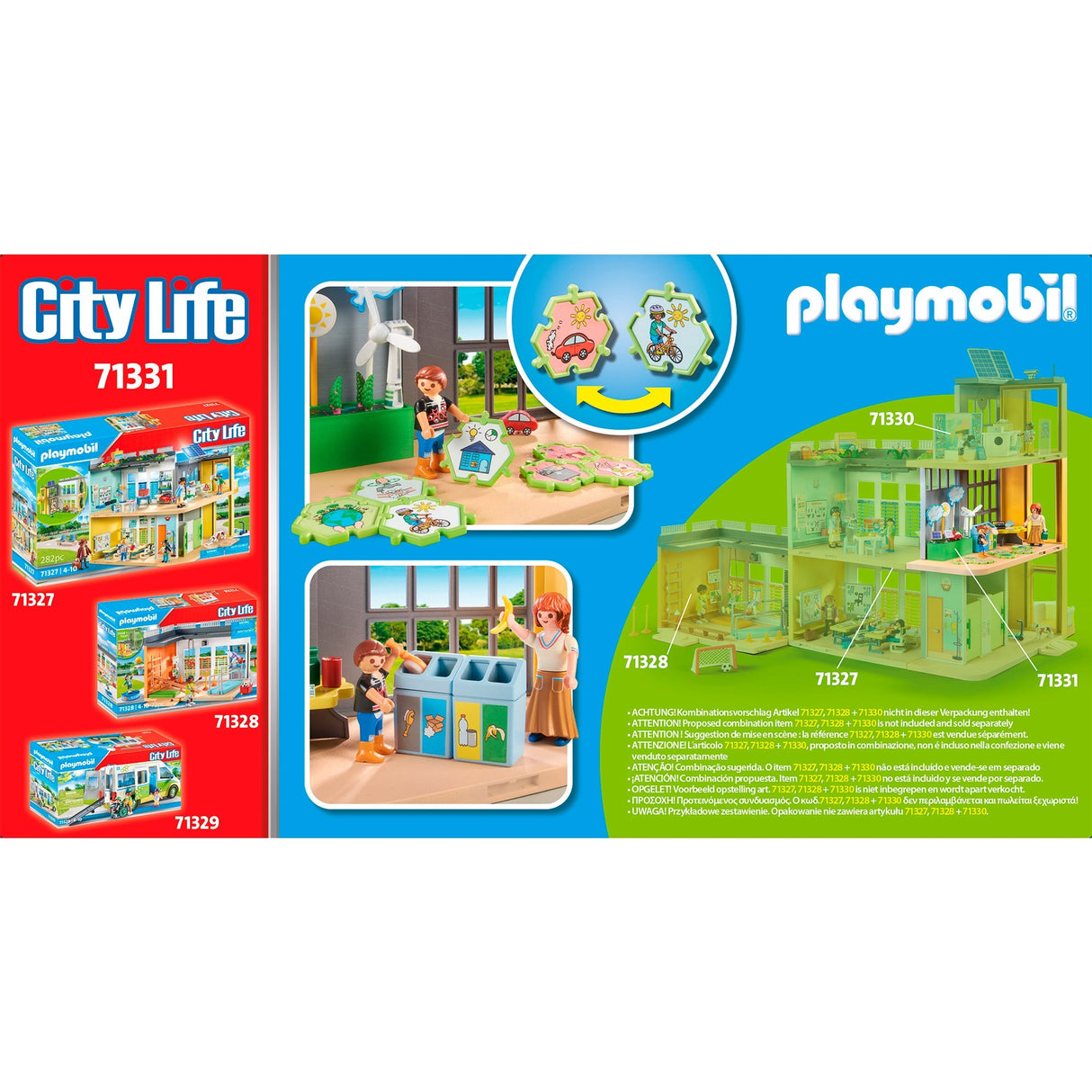 Playmobil City Life – Erweiterung Klimawissenschaft, Konstruktionsspielzeug (71331)