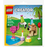 Lego Creator - niedliche Tiergeburtstags-Bauset-Spielzeug (30715)