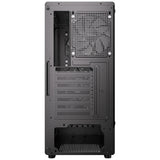 Antec VX320 ArGB Midi-Tower-Gehäuse (schwarz | 3x USB-A | gehärtetes Glas)