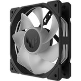 Asus TUF Gaming TR120 ArGB Reverse-Gehäuselüfter (schwarz, 3 Stück, 120 x 120 x 28 mm)