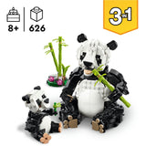 Lego Creator 3in1 Wilde Tiere: Panda-Familie – 31165